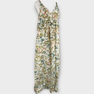 Pietro Brunelli Tropical Safari Jungle Floral Maternity Maxi Dress M